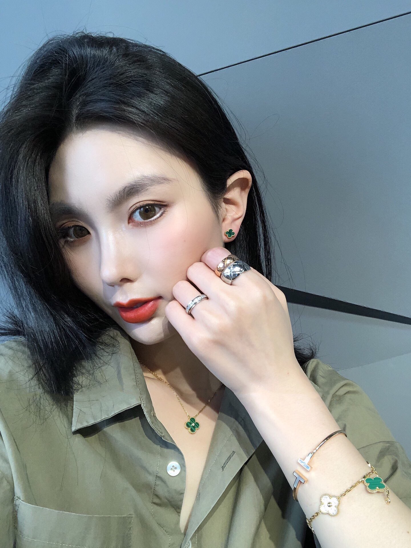 반클리프 알함브라 귀걸이,스몰 상세 이미지