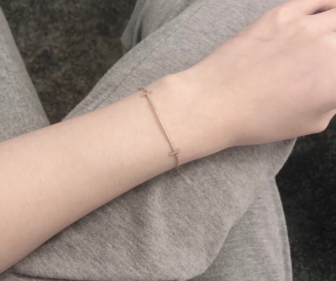티파니 스마일 팔찌,라지풀파베 상세 이미지