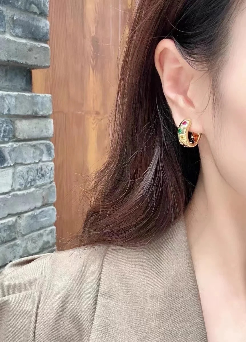 포멜라토 멀티스톤귀걸이 상세 이미지